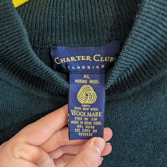 Charter Club Classics Turtleneck Sweater - Picture 2 of 2